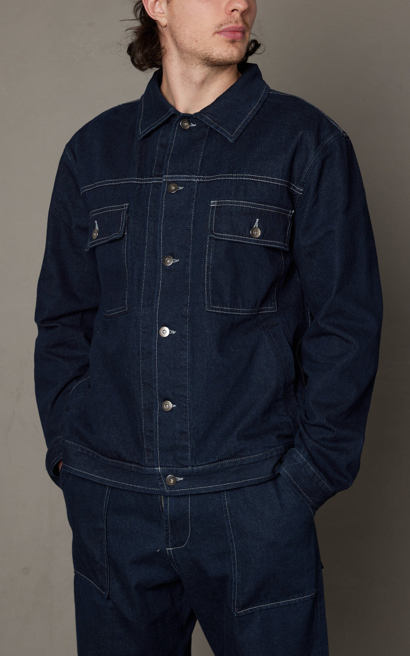 Universal Works Trucker Jacket Indigo