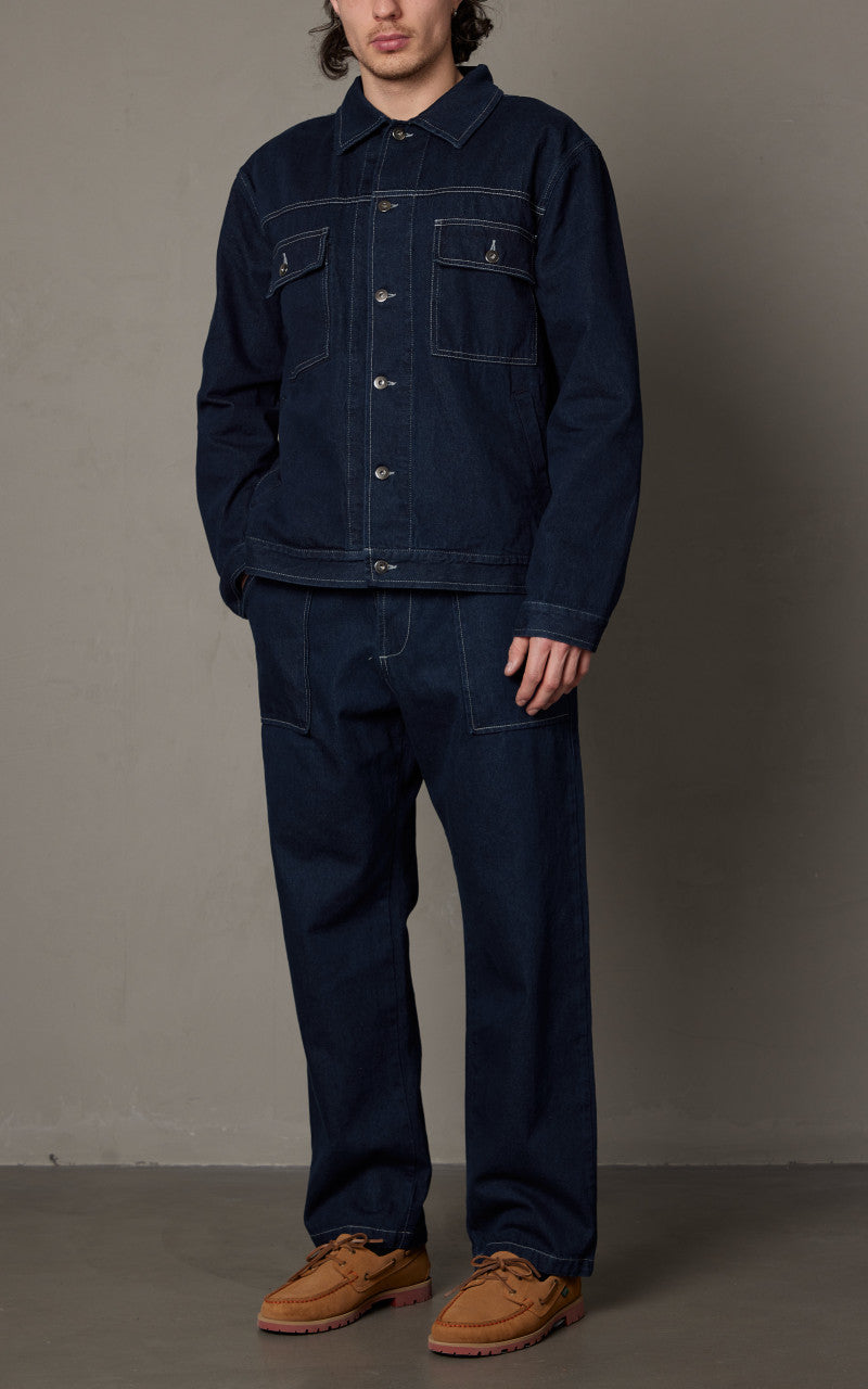 Universal Works Fatigue Pant Denim Indigo