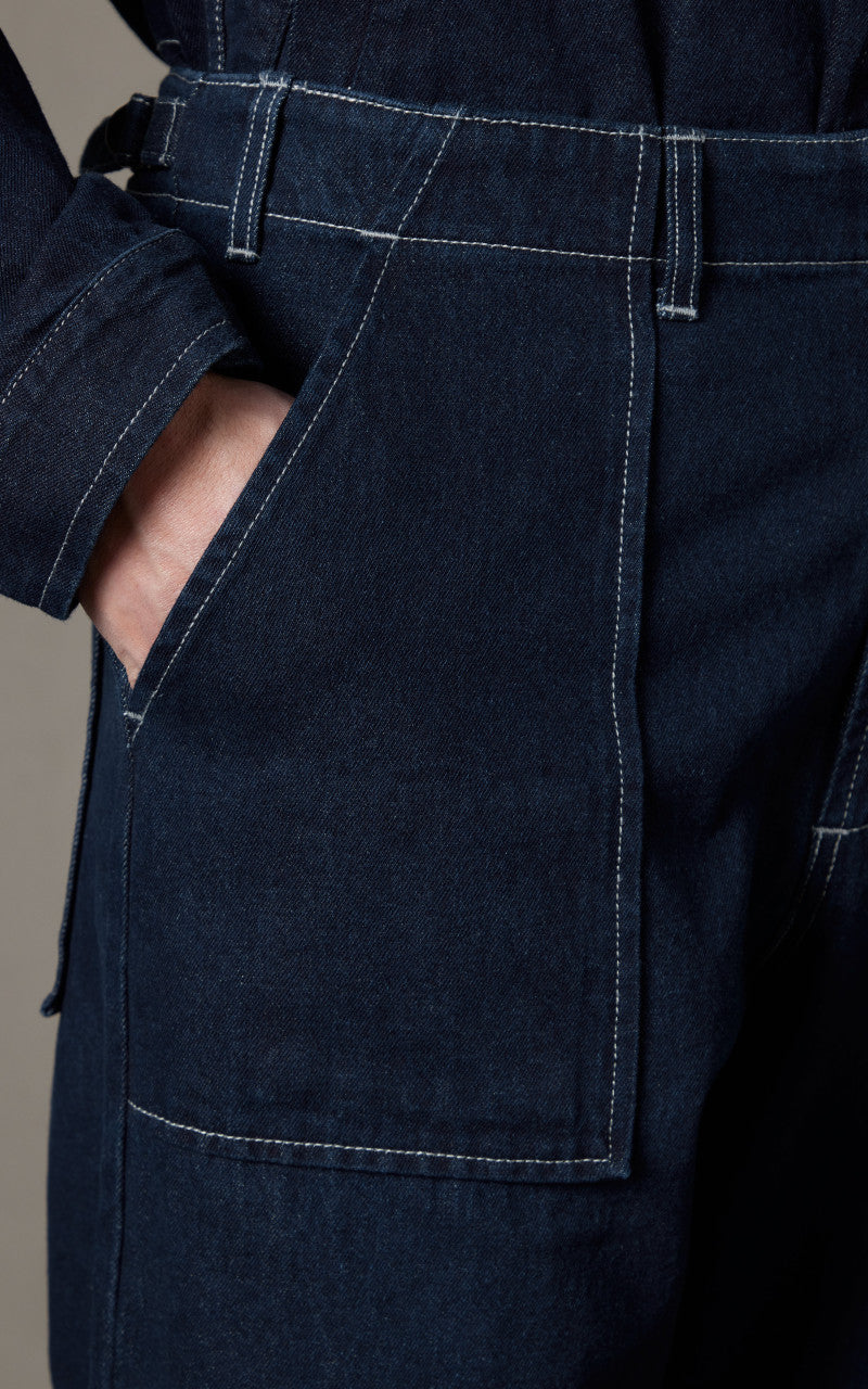 Universal Works Fatigue Pant Denim Indigo