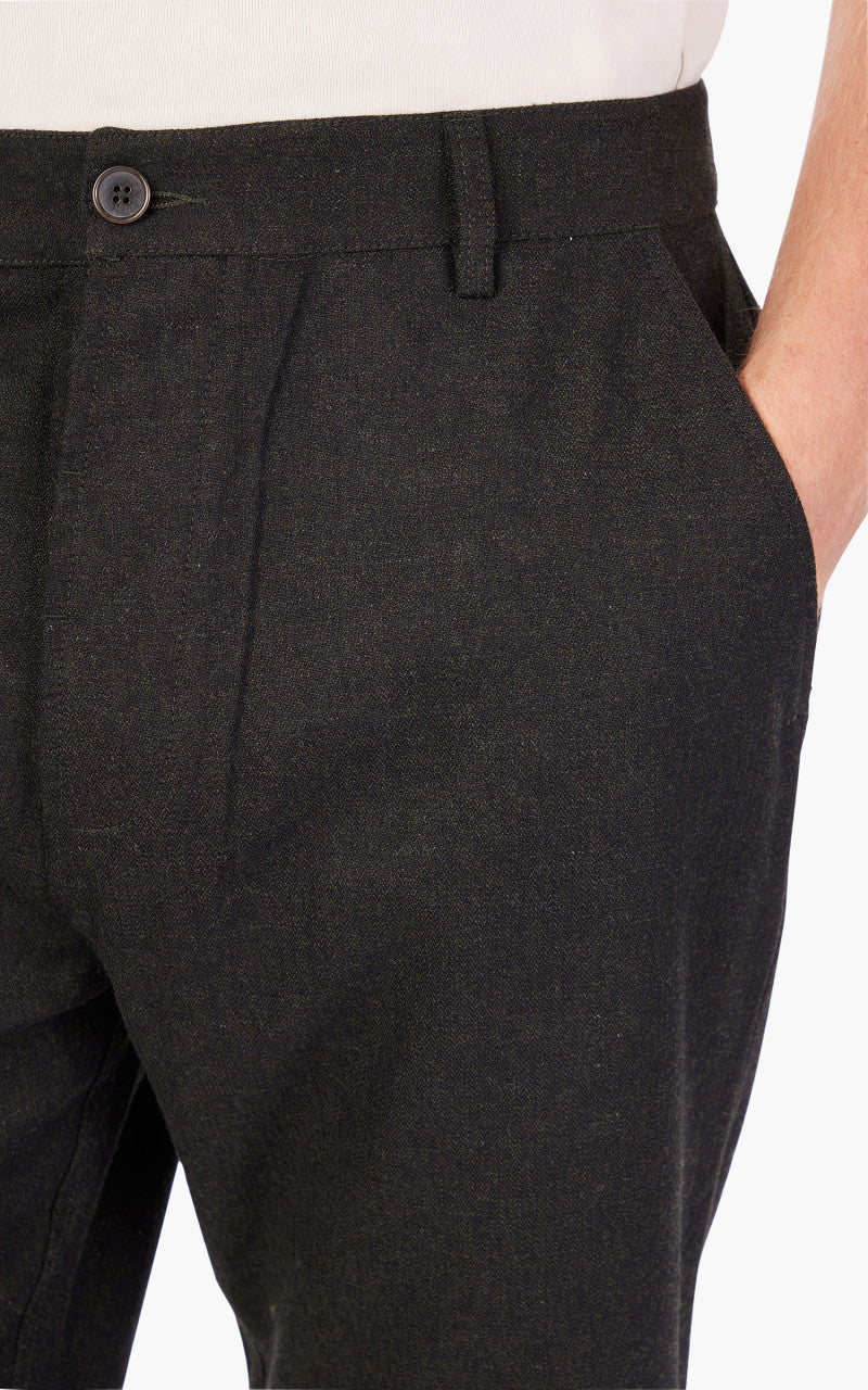 Universal Works Military Chino Italian Tweed Olive