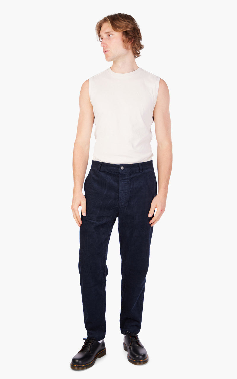 Universal Works Military Chino Cord Navy
