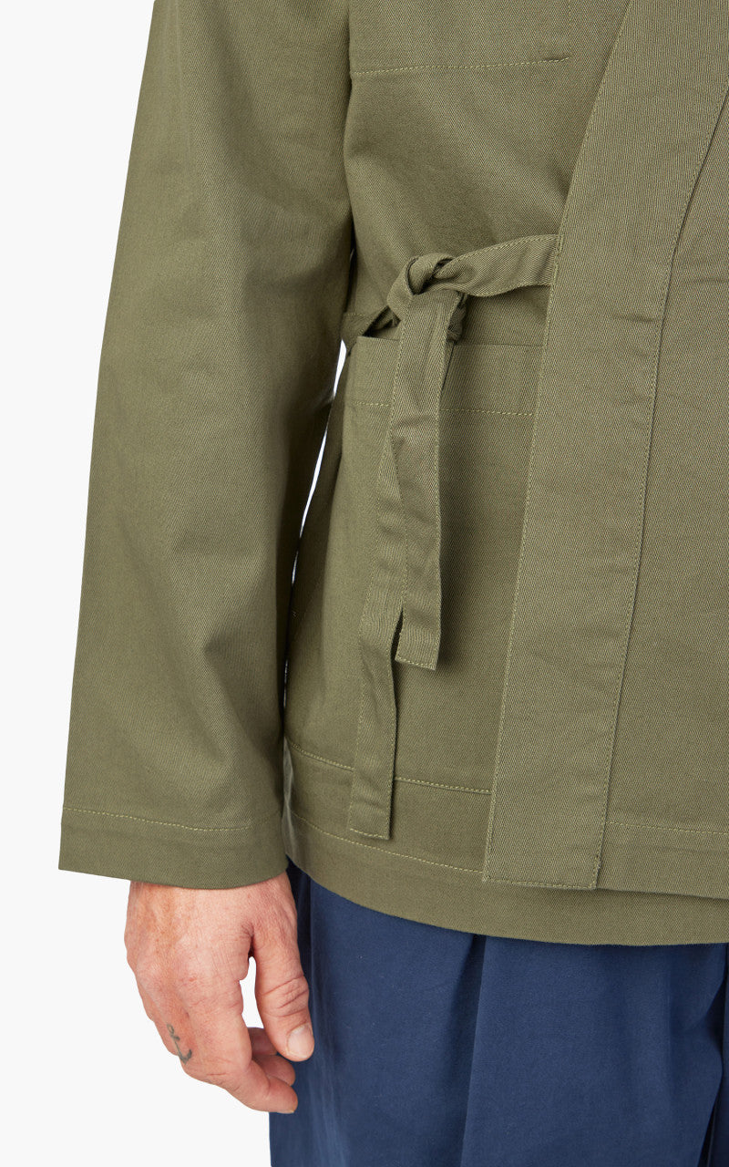 Universal Works Kyoto Work Jacket Twill Light Olive