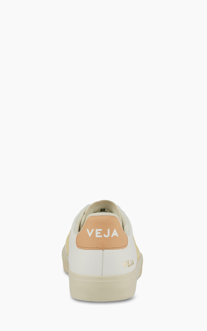 Veja W Campo Chromefree Leather White/Sun/Peach