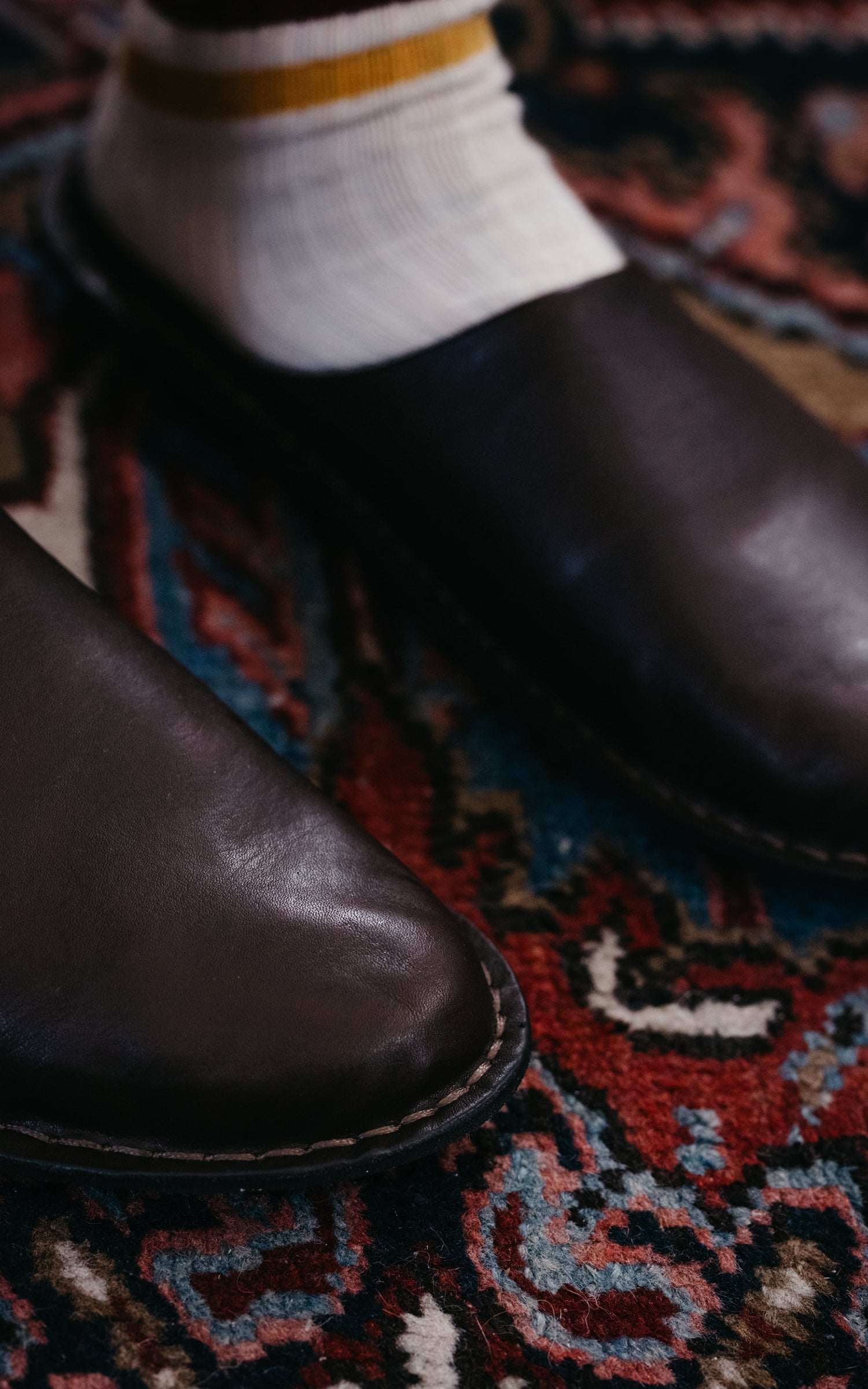 VIBAe ROMA Leather Cocoa Brown