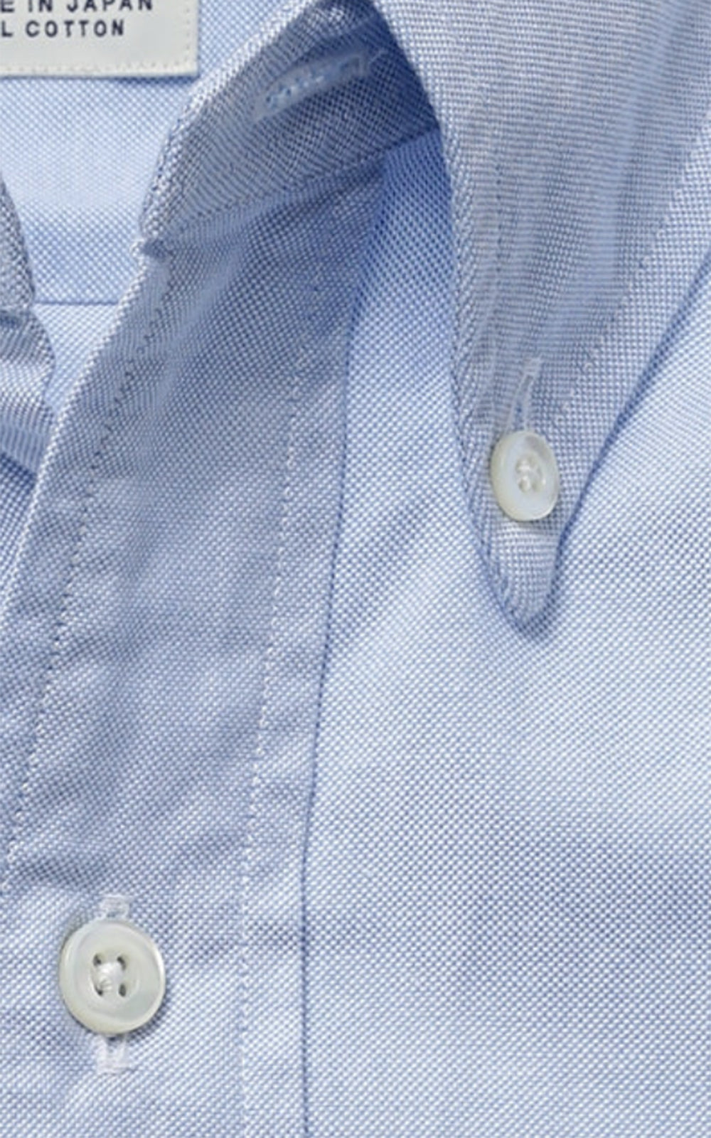 Kamakura Shirts Vintage Ivy Button-Down Oxford Hemd Blau