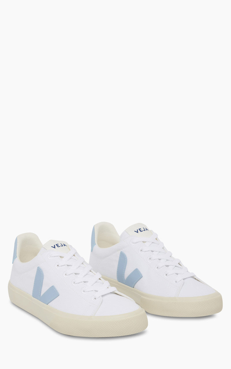 Veja W Campo Canvas White/Steel
