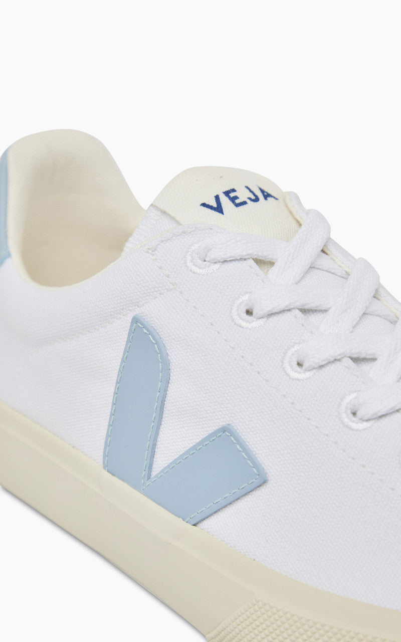 Veja W Campo Canvas White/Steel