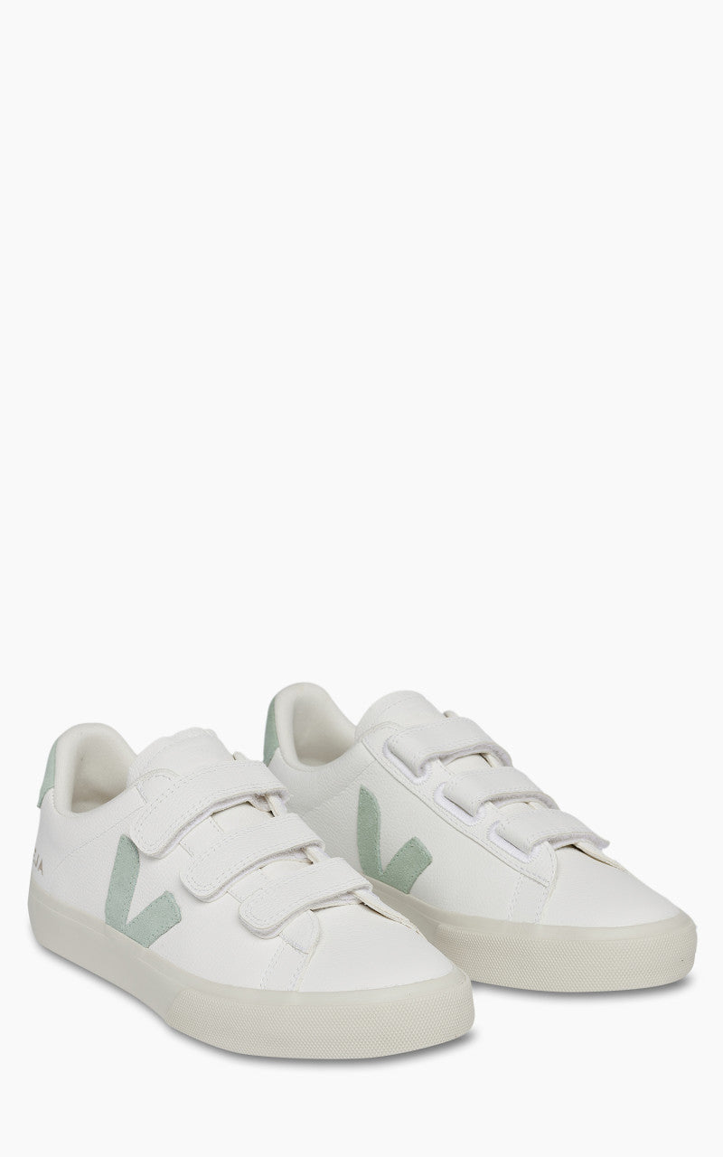 Veja W Recife Chromefree Leather White/Matcha