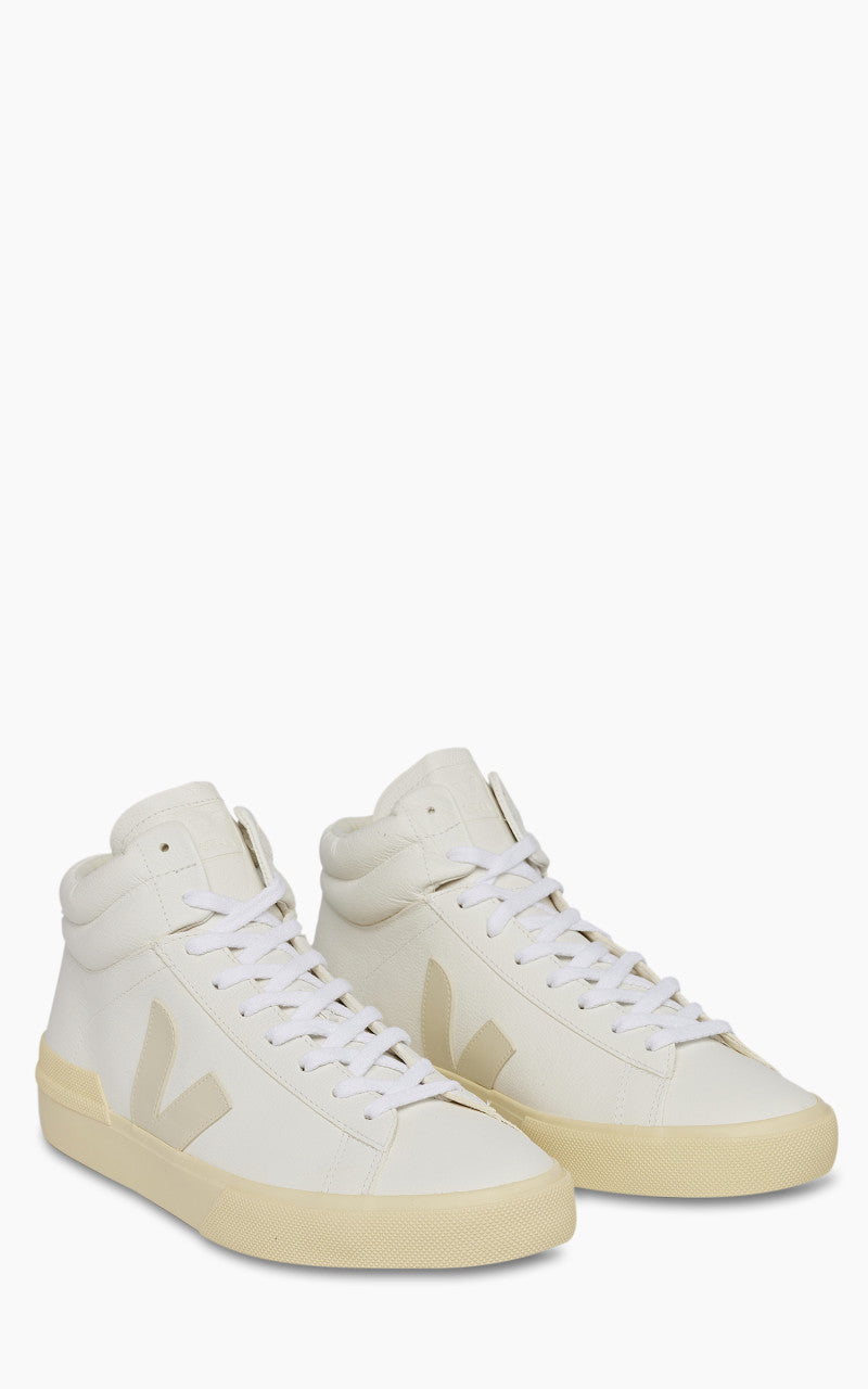 Veja Minotaur Chromefree Leather Extra White/Pierre/Butter