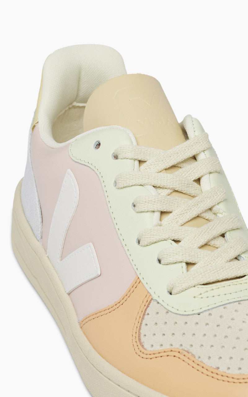 Veja W V-10 Leather Petale/White/Multicolor