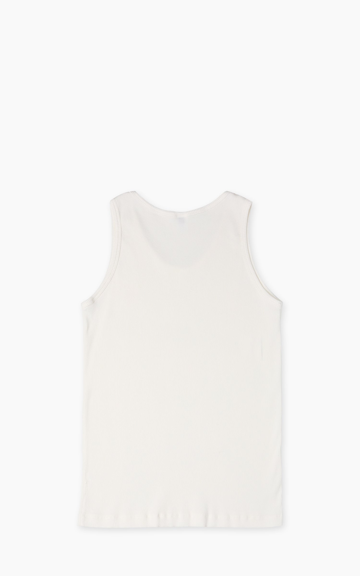 Velva Sheen Rib Tank Top White