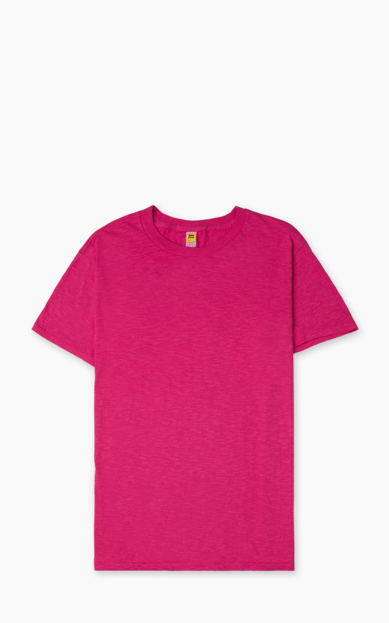 Velva Sheen Rolled Crew Neck Tee Phoenix Red