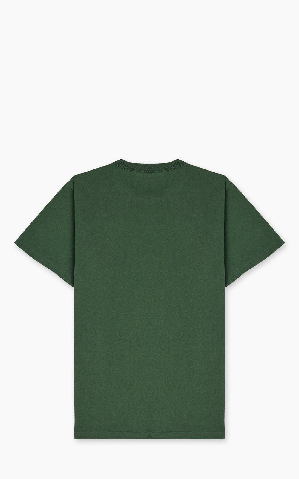 Velva Sheen Pigment Crew Neck Pocket Tee Fatigue Green