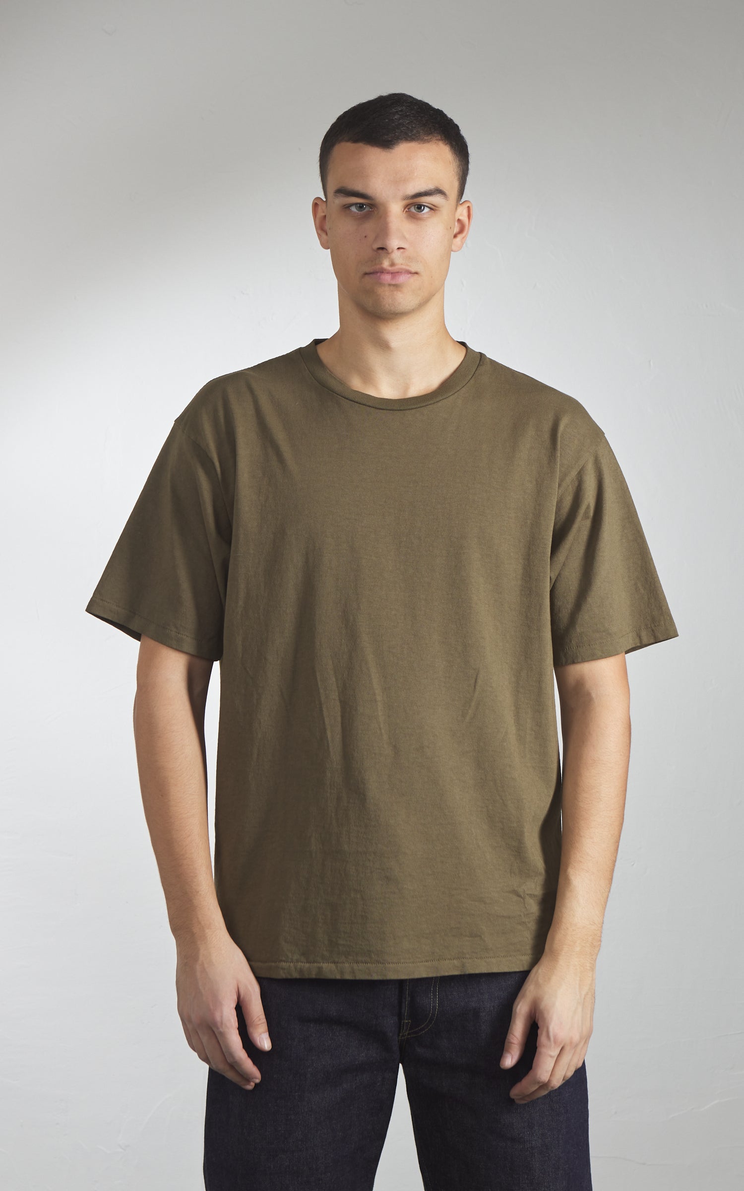 Velva Sheen Crew Neck Tee Olive Drab