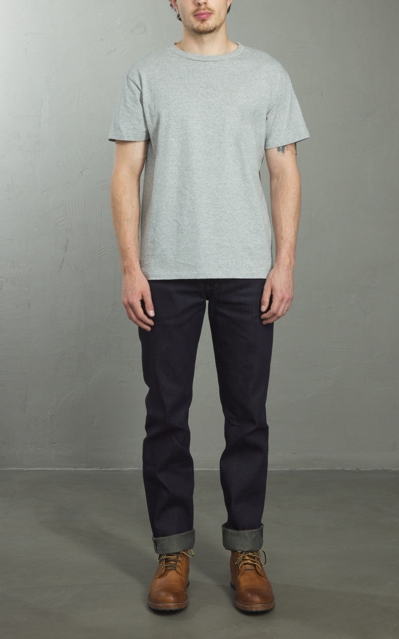 Velva Sheen Crew Neck Tee 2-Pack Heather Grey