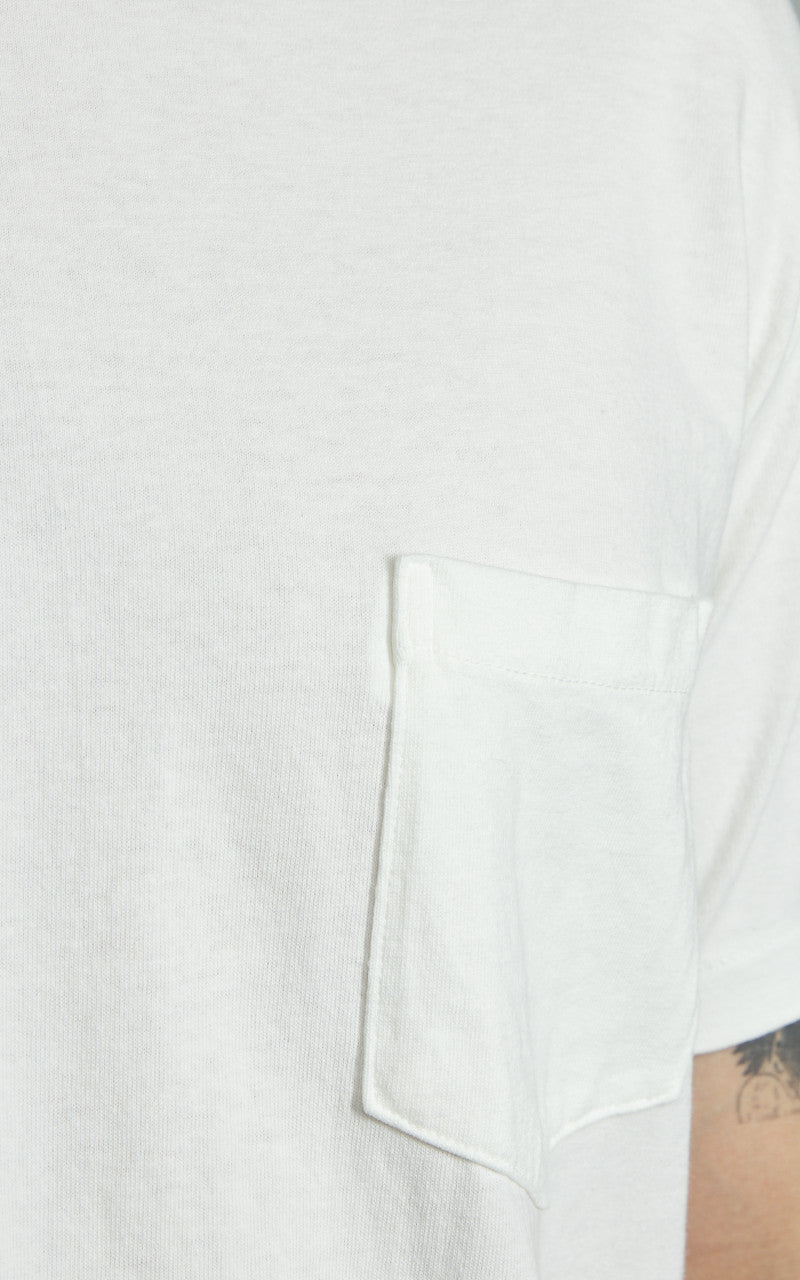 Velva Sheen Crew Neck Pocket Tee 2-Pack White