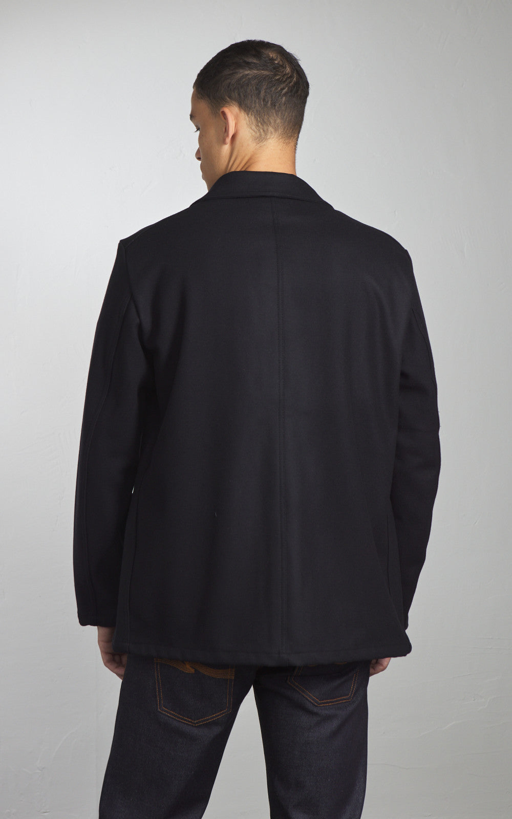 Vetra Workwear Jacket Melton Wool 2F/4 Navy