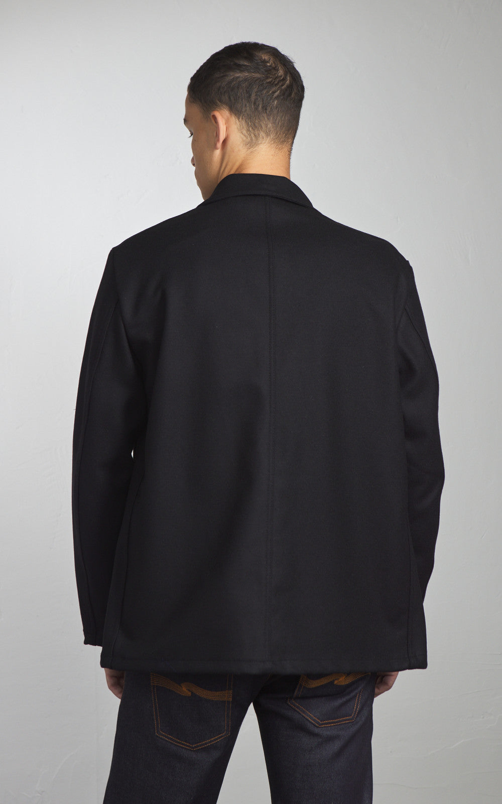 Vetra Workwear Jacket Melton Wool 2F/4 Black