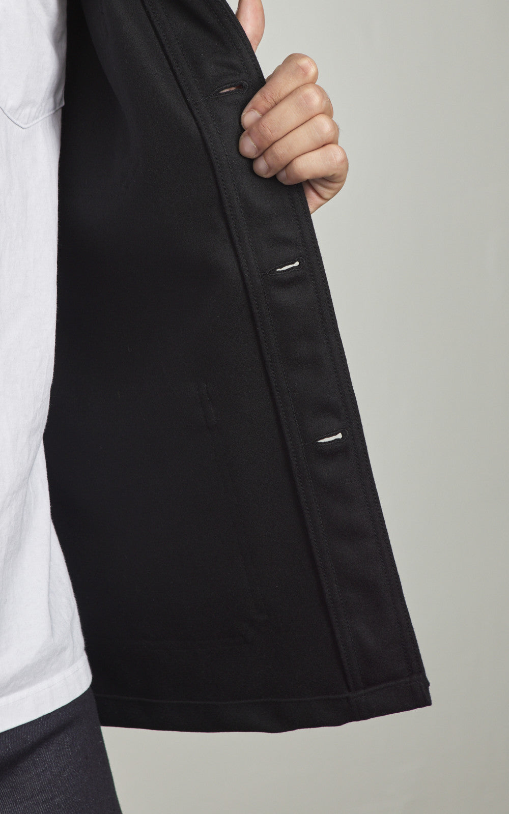 Vetra Workwear Jacket Melton Wool 2F/4 Black