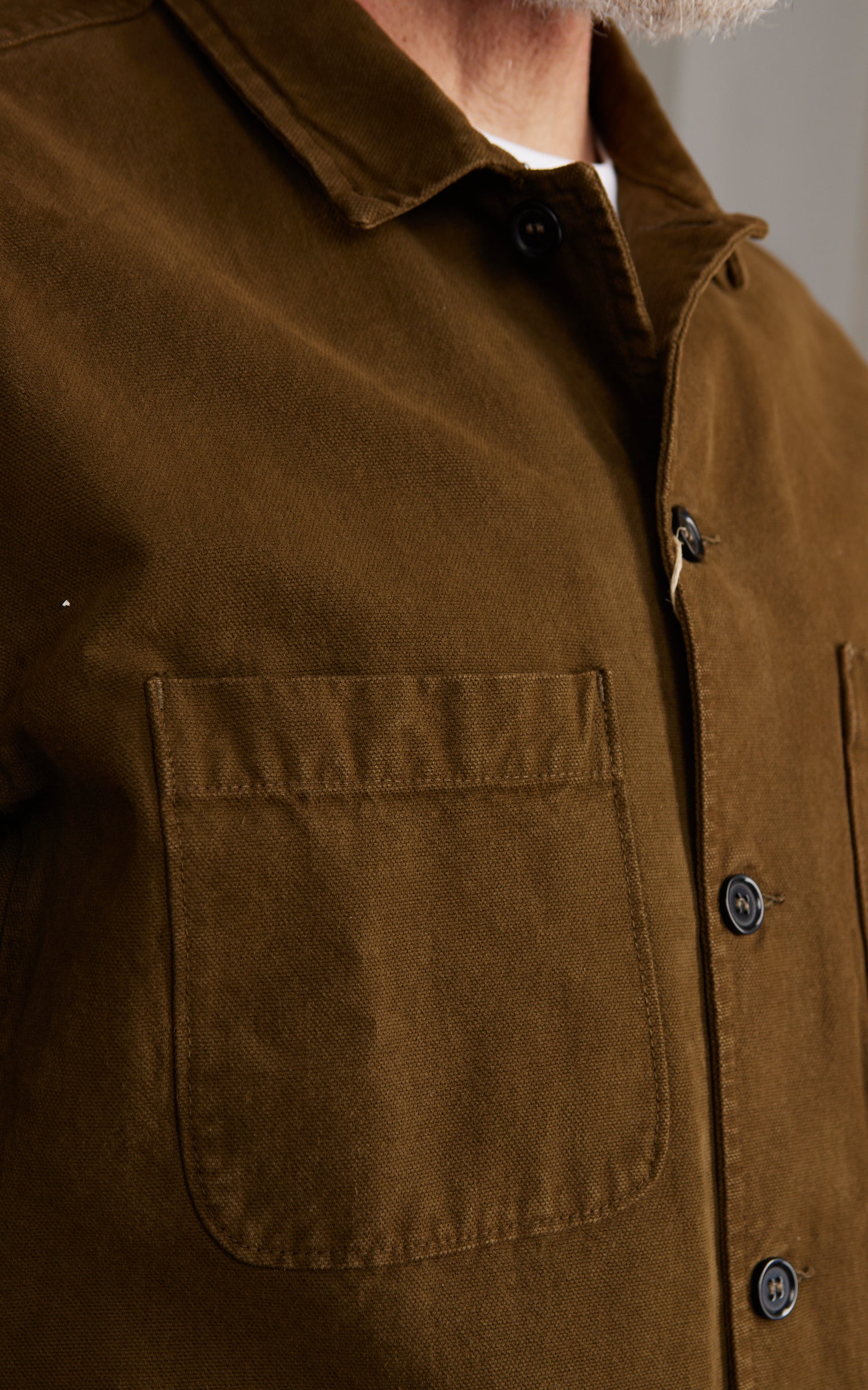 Vetra Bomber Jacket Brushed Canvas 2PA7/27 Ash
