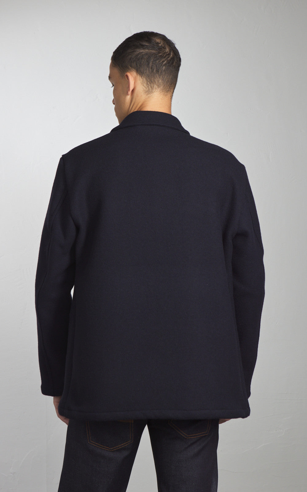 Vetra Workwear Jacket Double-Face Melton Wool 5F/4 Navy