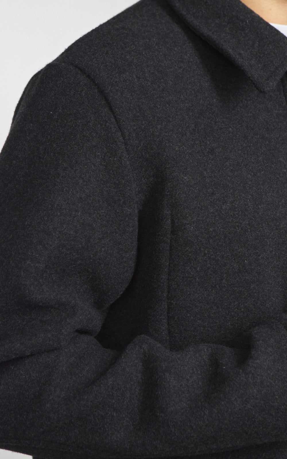 Vetra Workwear Jacket Double-Face Melton Wool 5F/4 Anthracite