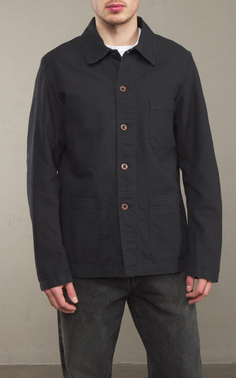 Vetra Workwear Jacket Organic Twill 1G/5C Black