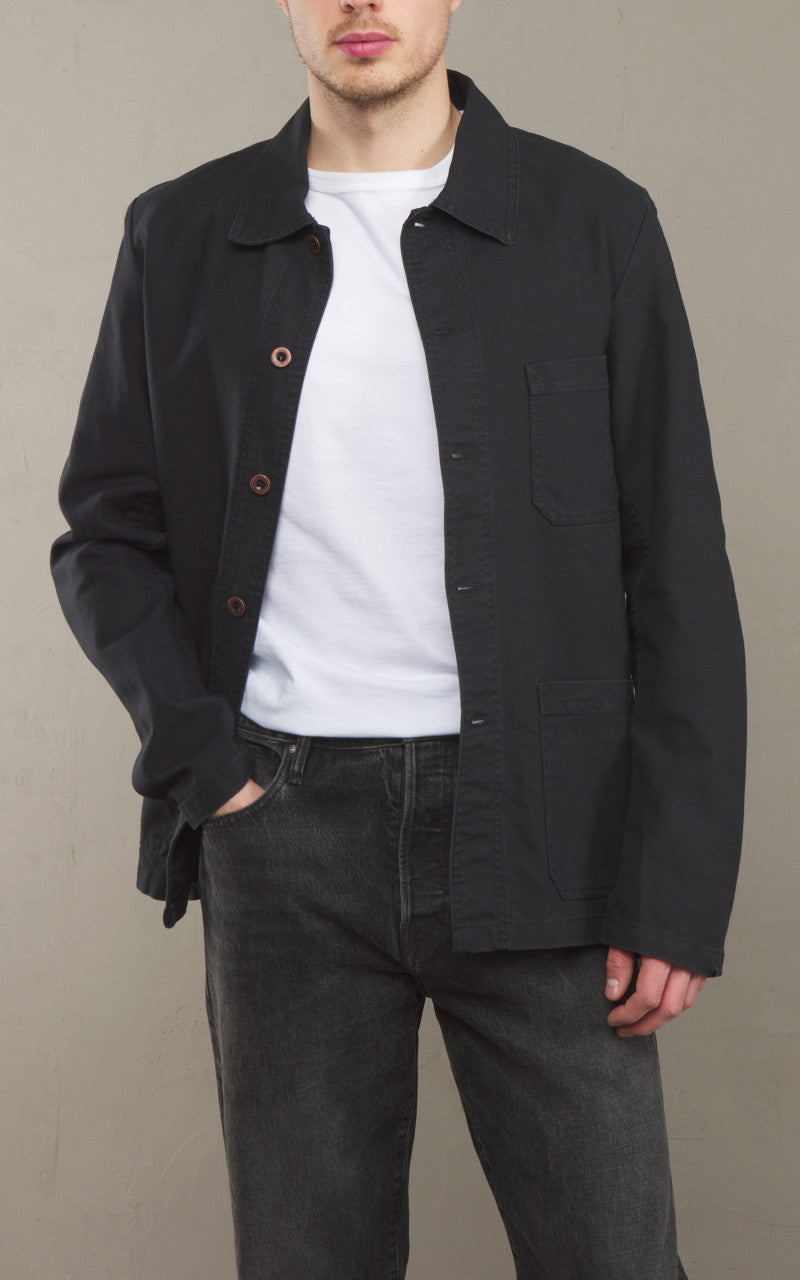 Vetra Workwear Jacket Organic Twill 1G/5C Black