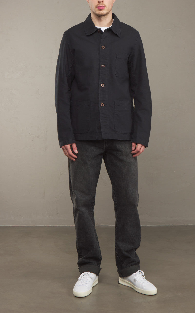 Vetra Workwear Jacket Organic Twill 1G/5C Black