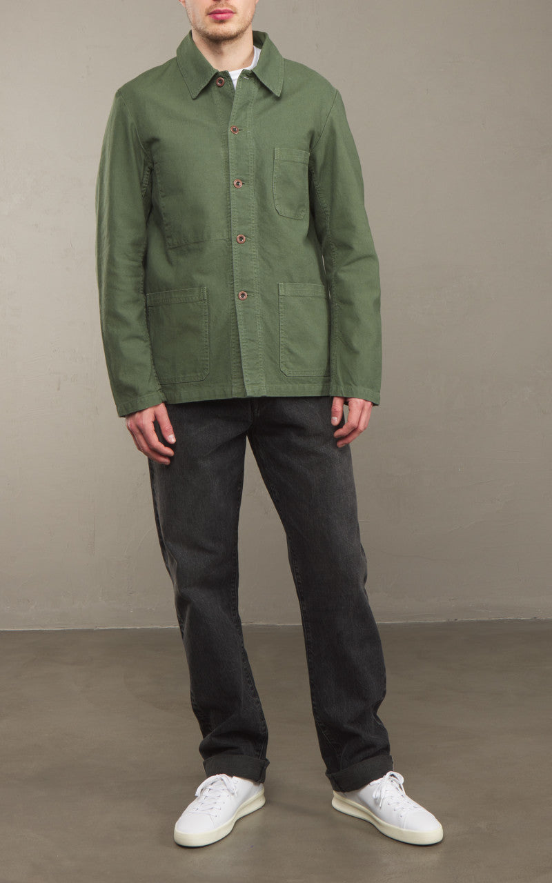 Vetra Workwear Jacket Organic Twill 1G/5C Vert Jade