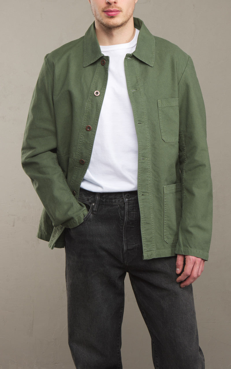 Vetra Workwear Jacket Organic Twill 1G/5C Vert Jade