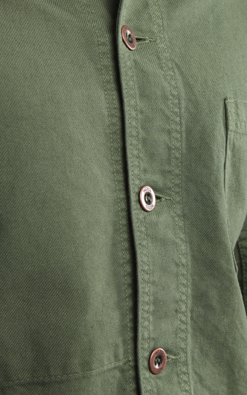 Vetra Workwear Jacket Organic Twill 1G/5C Vert Jade