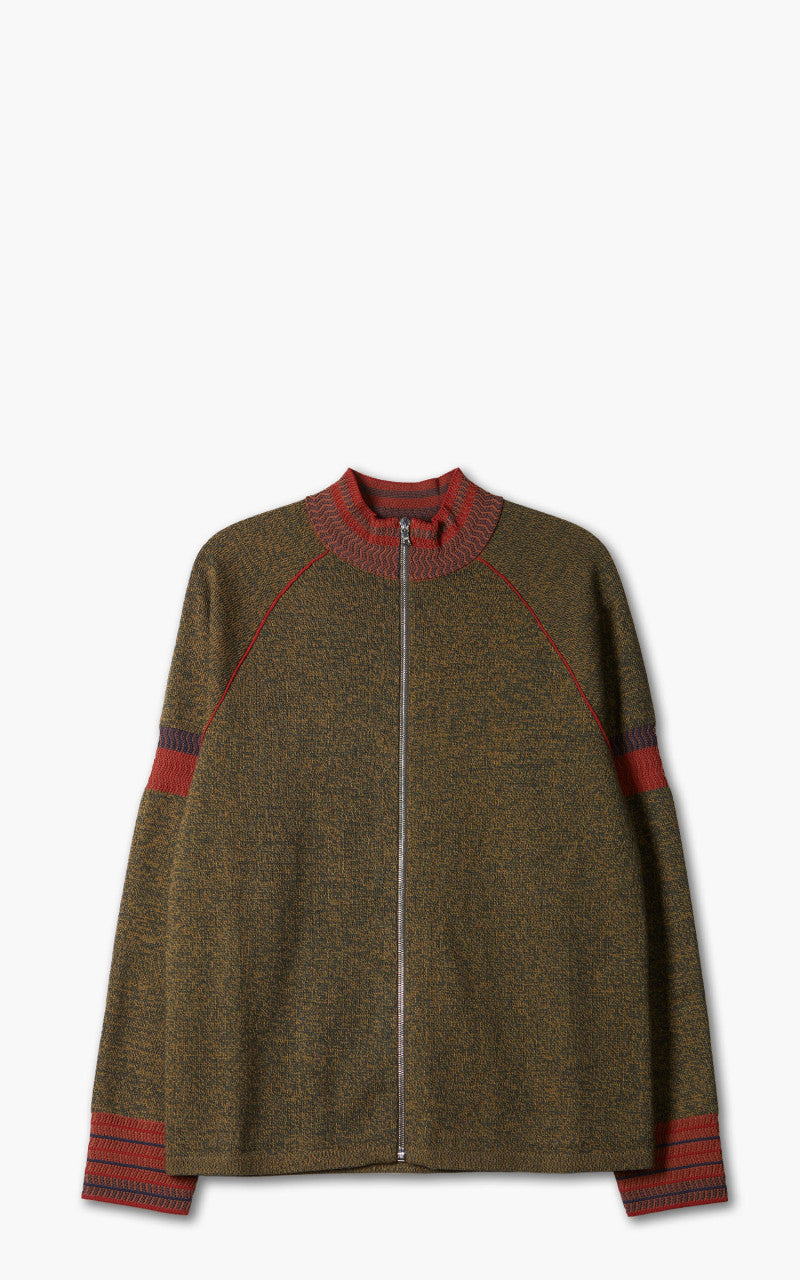 Wales Bonner Fusion Zip Up Khaki