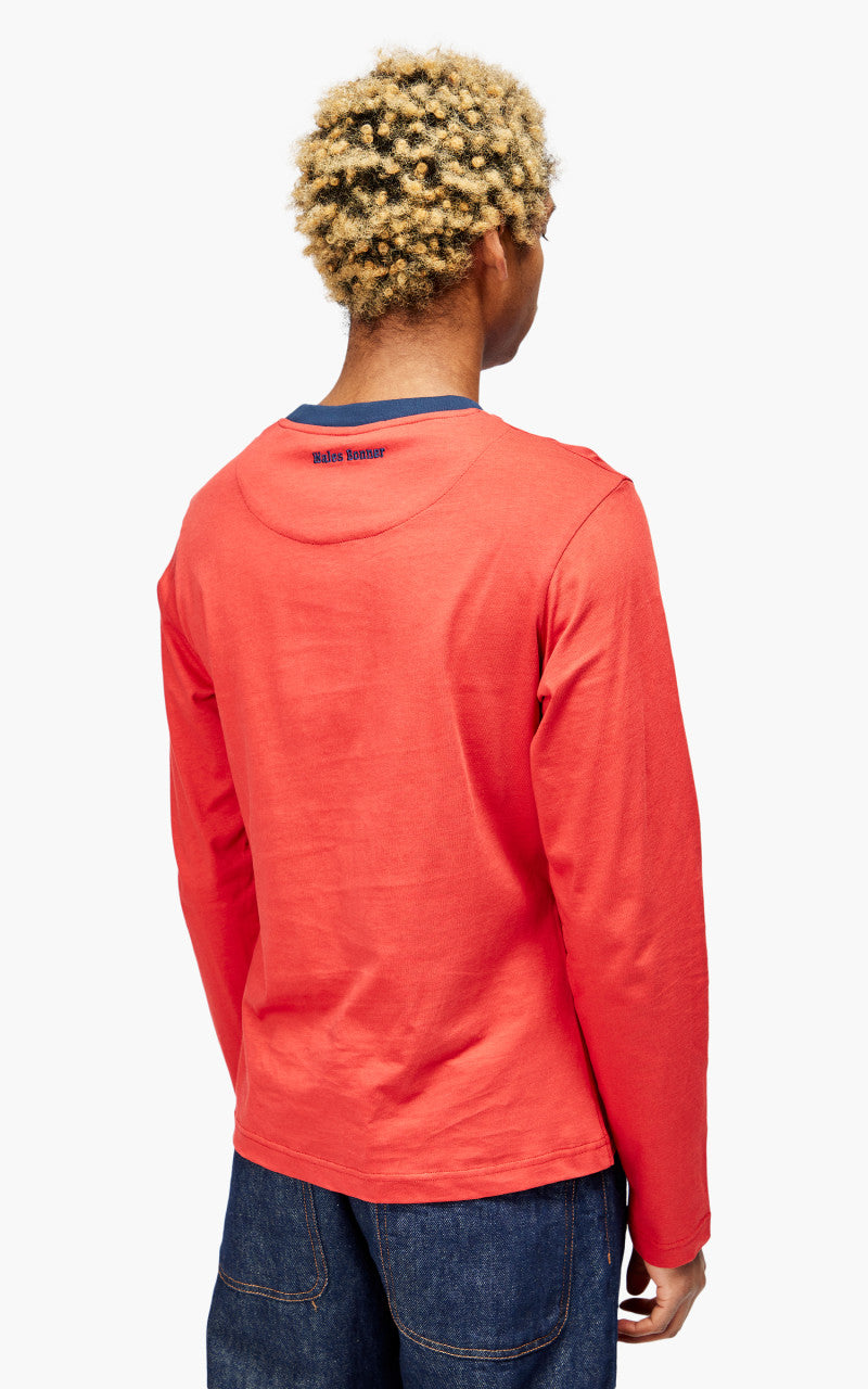Wales Bonner Unique Long Sleeve Tee Red