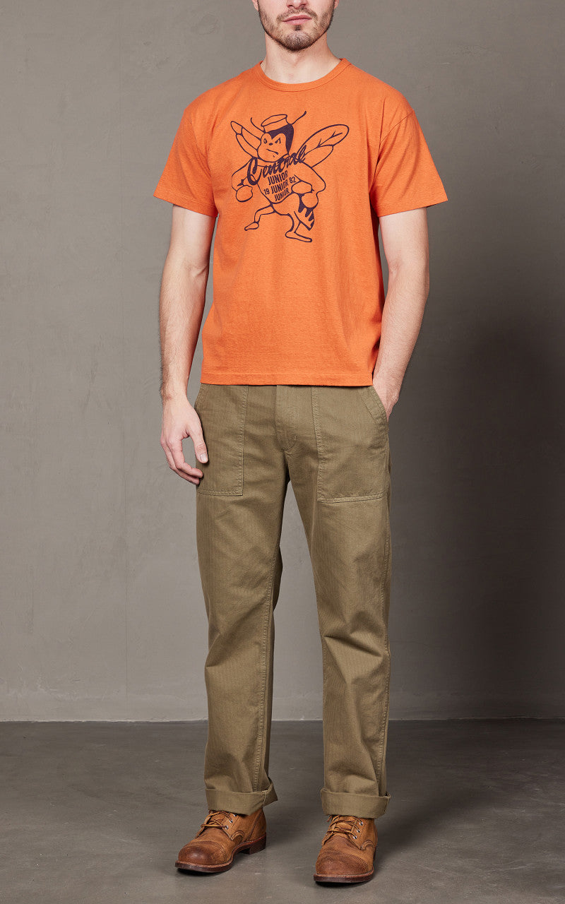 Warehouse & Co. Lot 4064 Central T-Shirt Orange