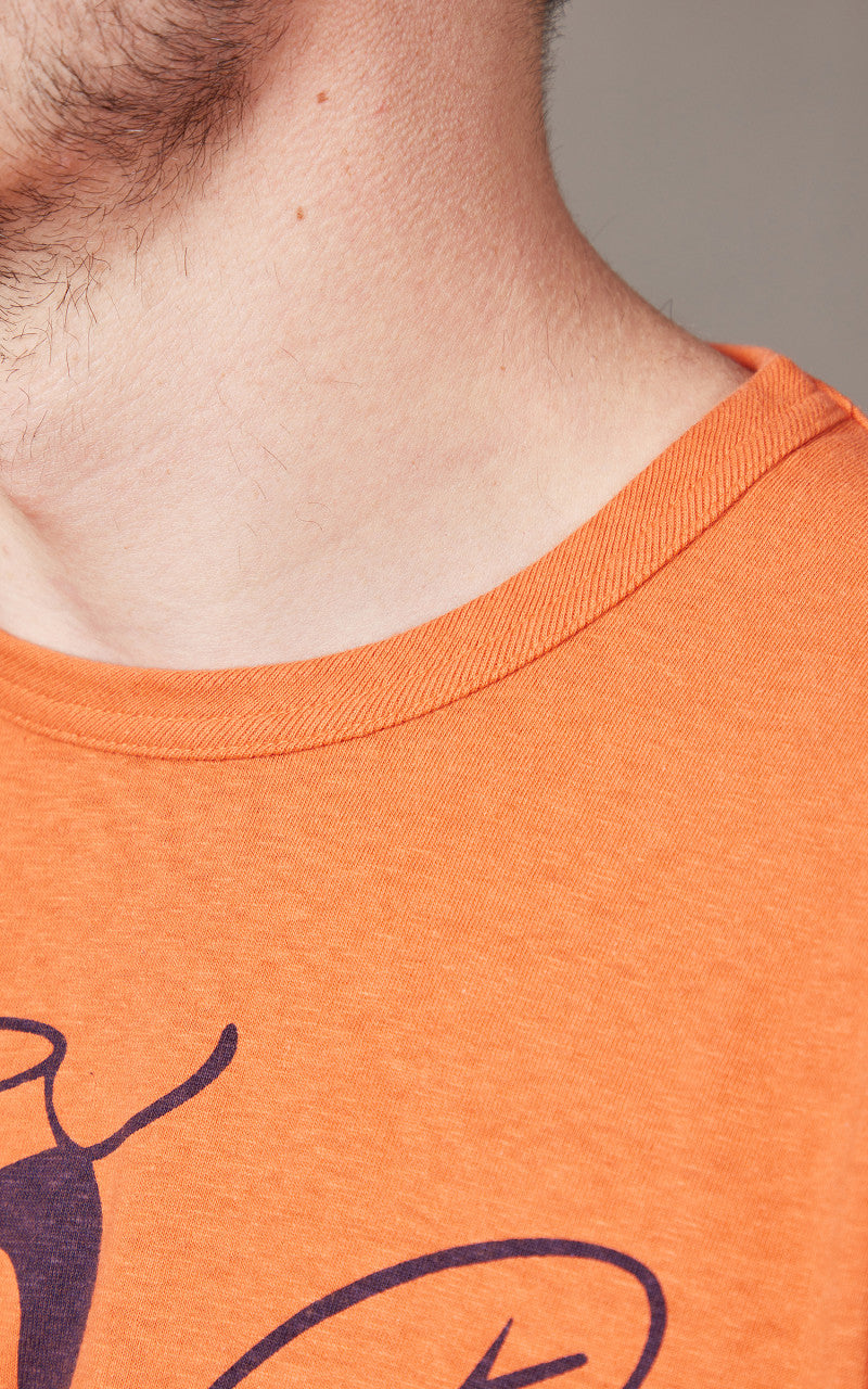 Warehouse & Co. Lot 4064 Central T-Shirt Orange