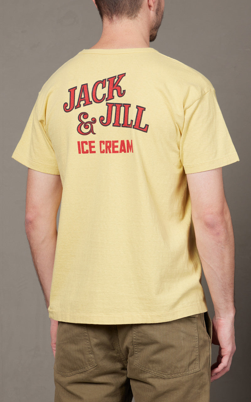 Warehouse & Co. Lot 4064 Jack & Jill T-Shirt Cream Yellow