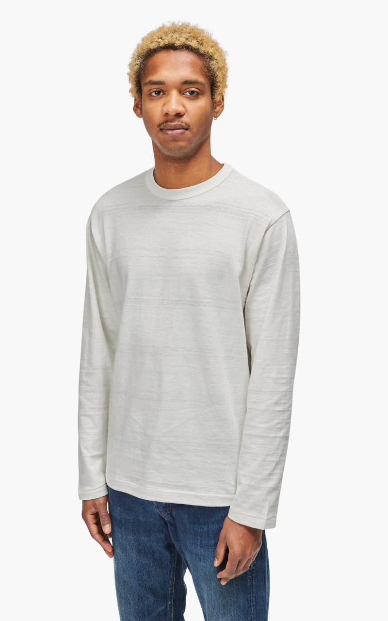 Warehouse & Co. Lot 5906 Long Sleeve T-Shirt Off White