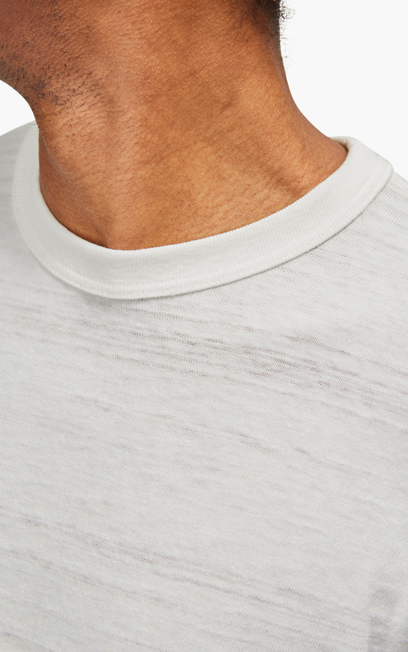 Warehouse & Co. Lot 5906 Long Sleeve T-Shirt Off White