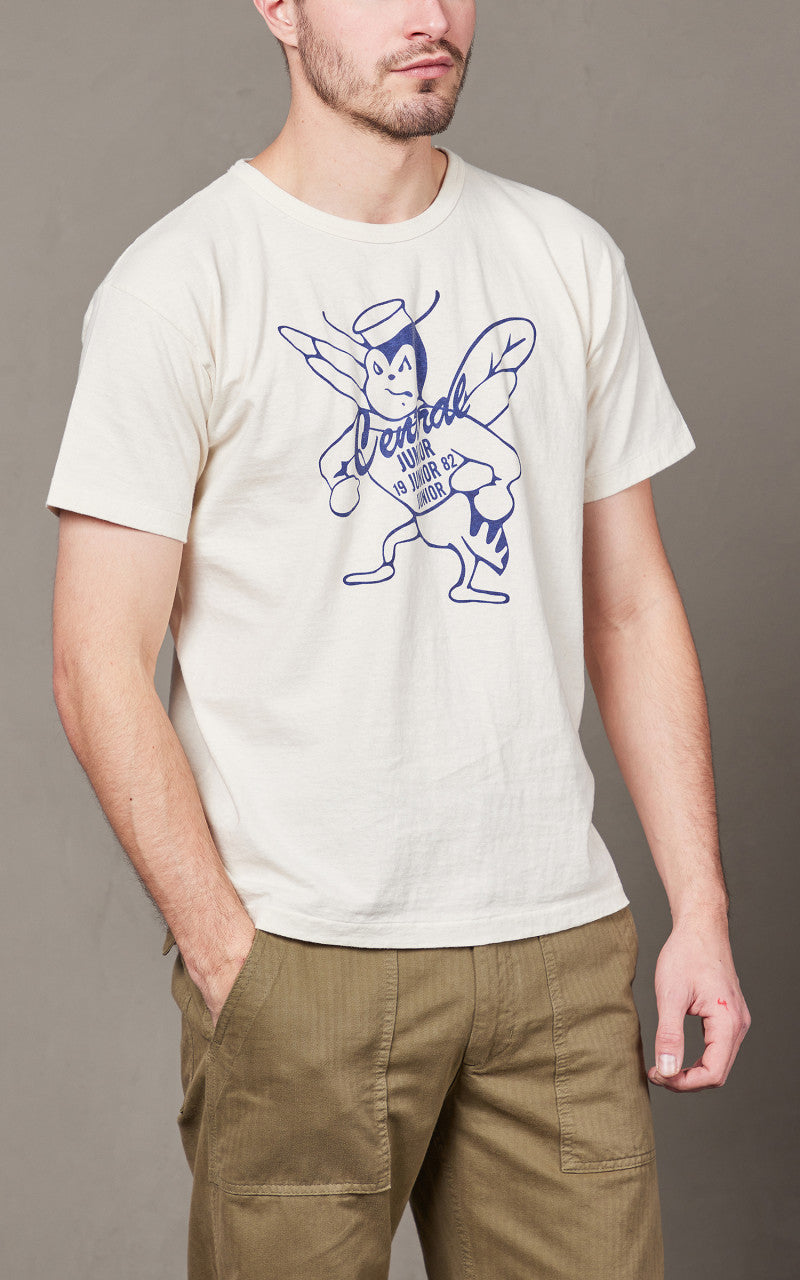 Warehouse & Co. Lot 4064 Central T-Shirt Cream