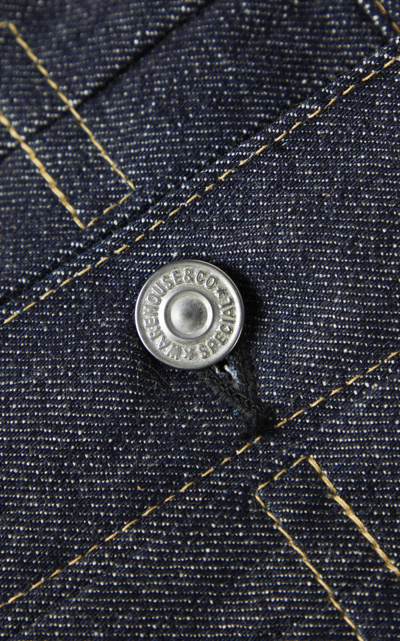 Warehouse & Co. Lot 2001XX 1st Type Blanket Lined Denim Jacket Indigo