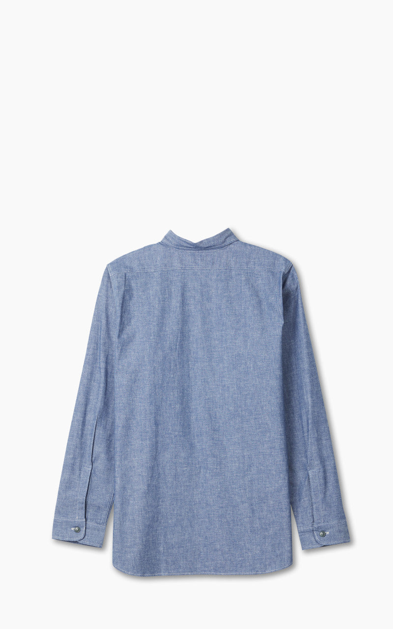 Warehouse & Co. Lot 3044 L/S USN Chambray Shirt Chambray Blue