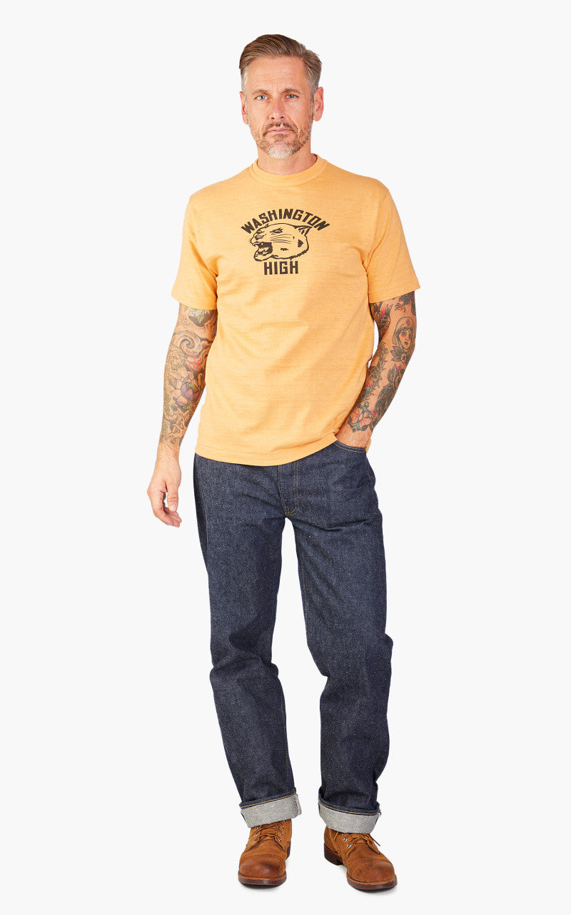 Warehouse & Co. Lot 4601 Washington T-Shirt Orange