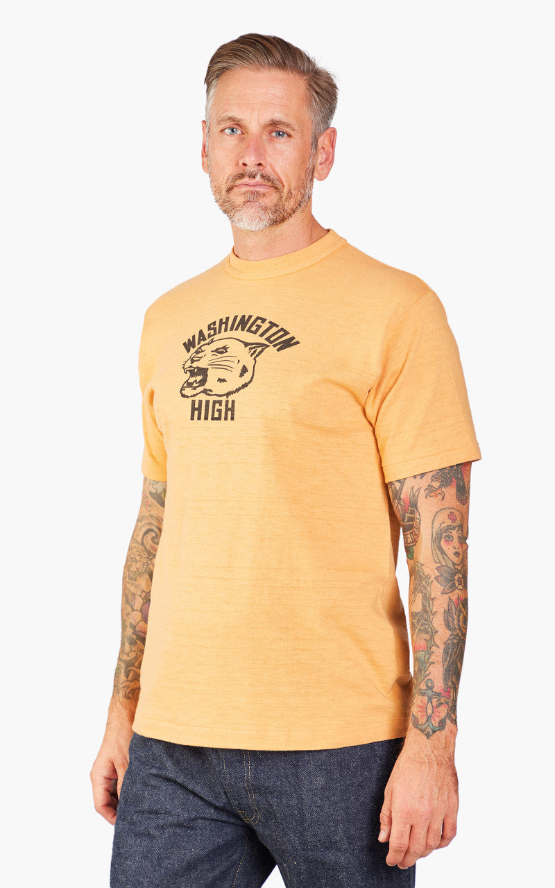 Warehouse & Co. Lot 4601 Washington T-Shirt Orange