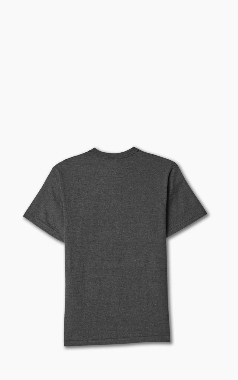 Warehouse & Co. Lot 4082 One Button Henley T-Shirt Black