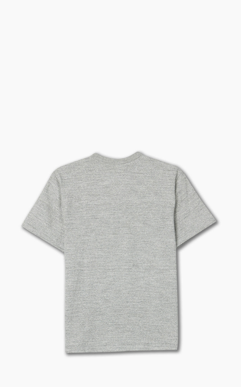 Warehouse & Co. Lot 4082 One Button Henley T-Shirt Heather Grey