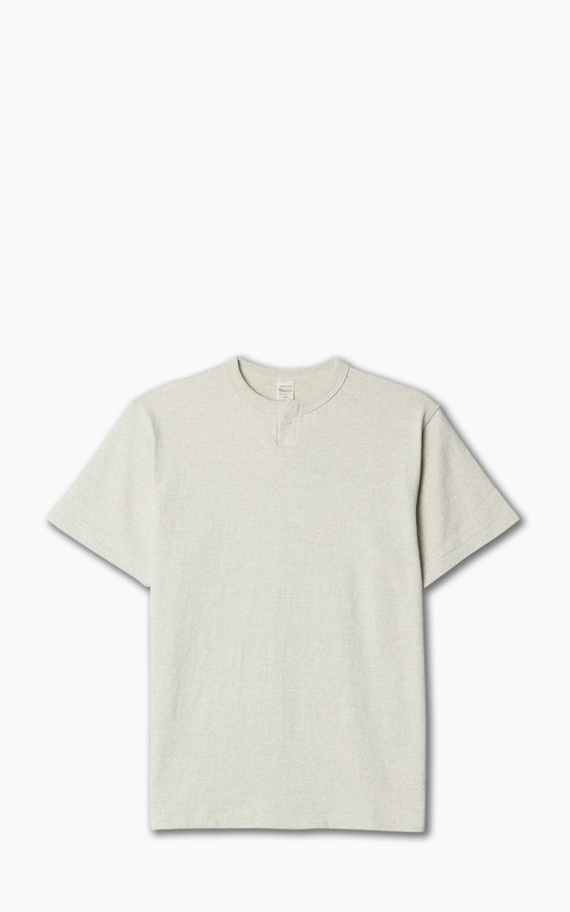 Warehouse & Co. 4082 One Button Henley T-Shirt Oatmeal