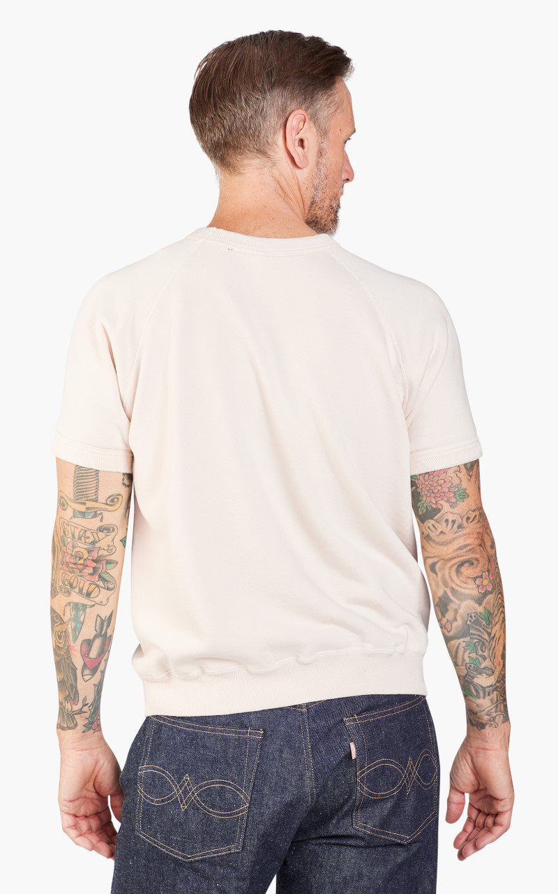 Warehouse & Co. Lot 4084 Half Sleeve Sweatshirt ZTA Cream