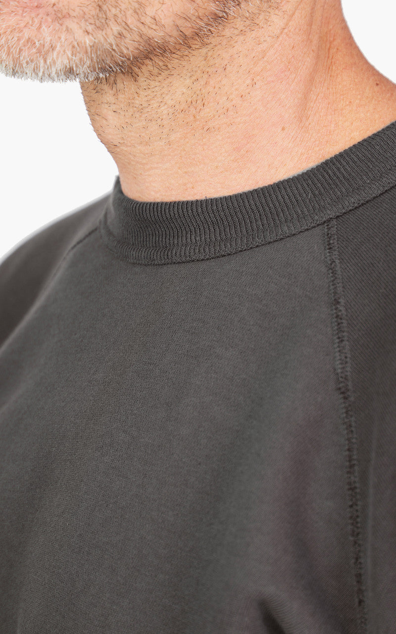 Warehouse & Co. Lot 4085 Short Sleeve Pocket Sweatshirt Charcoal