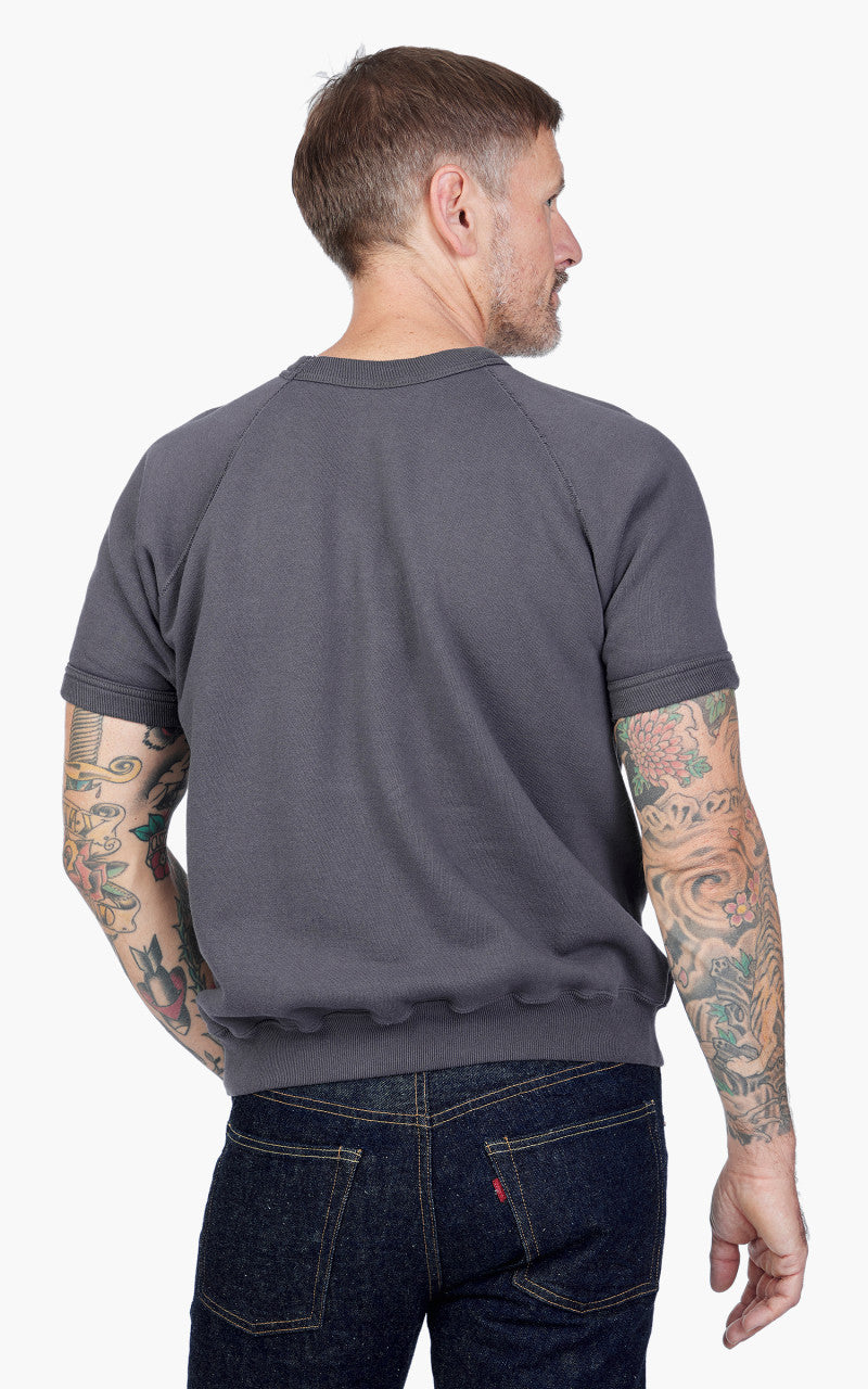Warehouse & Co. Lot 4085 Short Sleeve Pocket Sweatshirt Navy